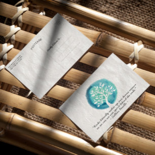 Carte Postale Citations d'instructeur de médiation de Reiki Mast