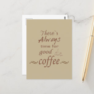 Carte Postale Citations drôles de buveurs de café