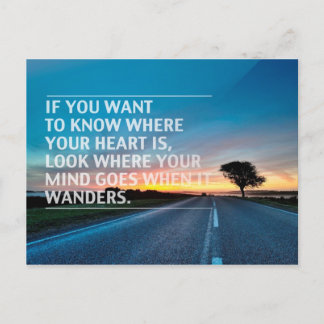 Carte Postale Citations inspirantes et motivantes