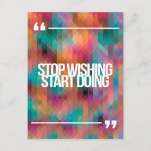 Carte Postale Citations inspirantes et motivantes