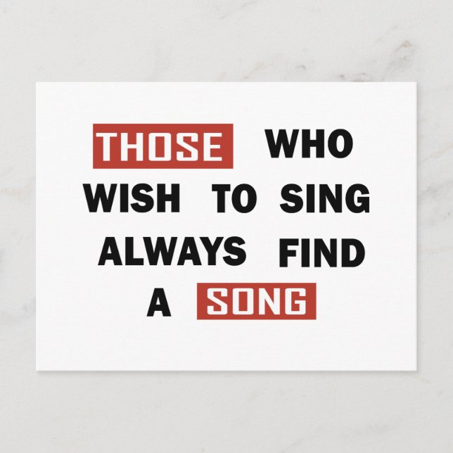 Carte Postale citations motivationnelles sur les paroles positiv (Devant)