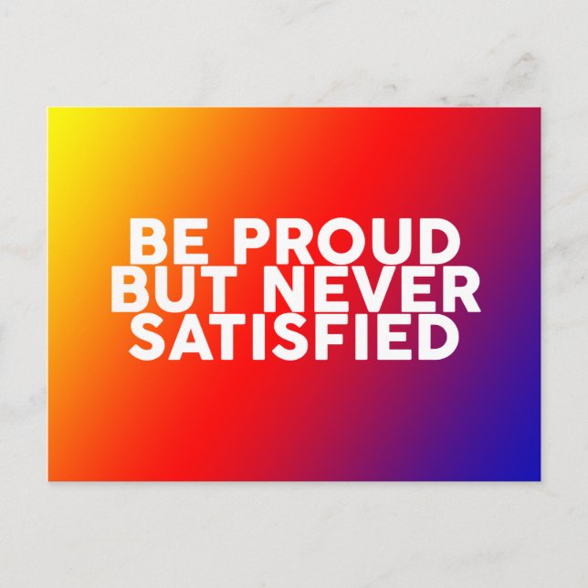 Carte Postale Citations pour motiver et inspirer la sagesse (Devant)