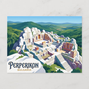 Carte Postale Cité Thrace antique de Perperikon Bulgarie