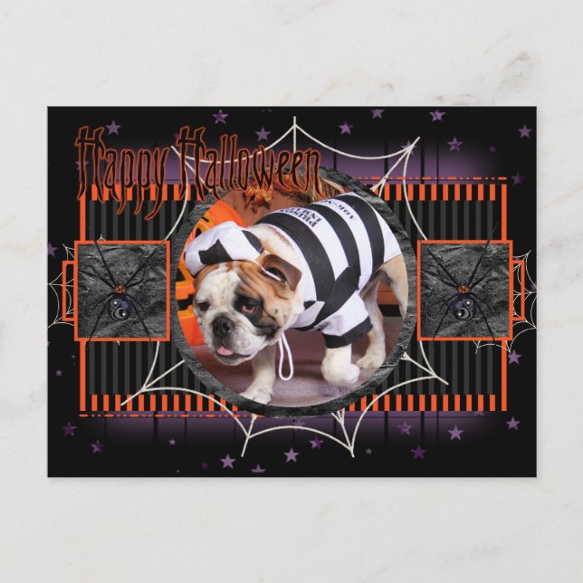 Carte Postale Citerne - Chien de taule anglais - Décapage (Devant)