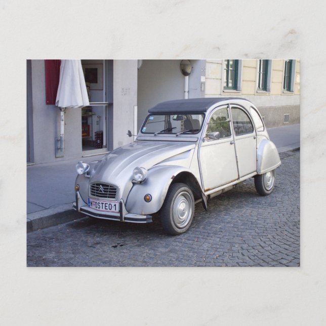 Carte Postale Citroën 2 CV (Devant)