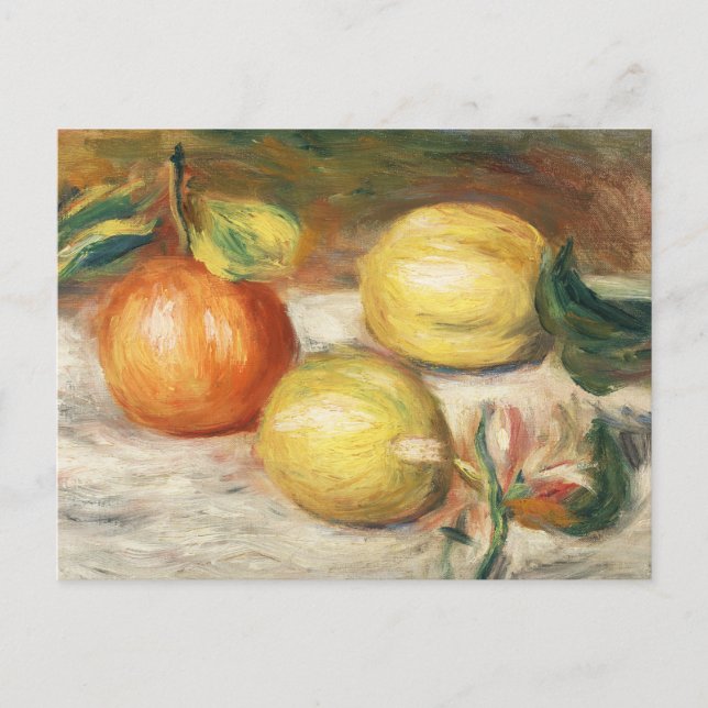Carte Postale Citrons et orange (Citrons et orange) (1913) (Devant)