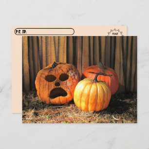 Carte postale Citrouille Halloween