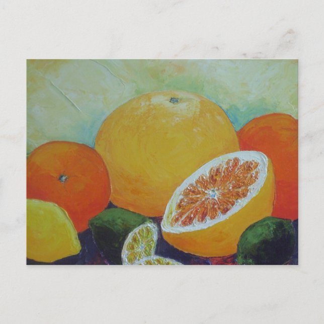 Carte postale Citrus Splash (Devant)