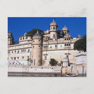 Carte Postale City Palace, Udaipur, Inde