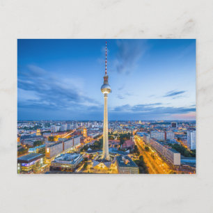 Carte Postale Cityscape Berlin, Allemagne