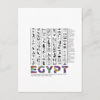 Carte Postale civilisation égyptienne