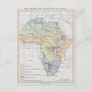 Carte Postale Civilisations d'Afrique