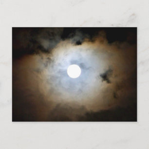 Carte Postale Clair de lune à Mayfair. Nuages et lumières de la