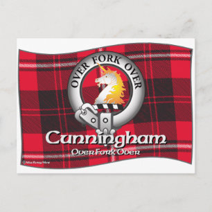 Carte Postale Clan Cunningham