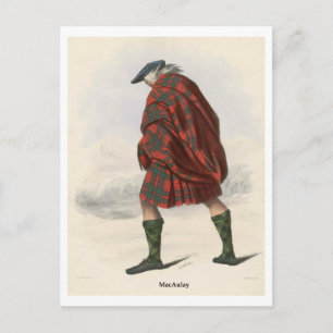 Carte Postale Clan MacAulay
