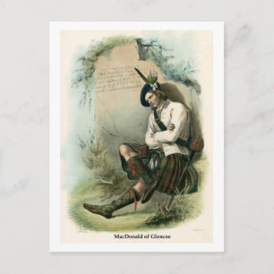 Carte Postale Clan MacDonald de Glencoe