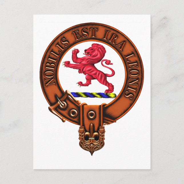 Carte Postale Clan Stuart de Bute (Devant)