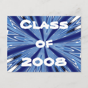 Carte Postale Classe Bleu & Blanc de 2008