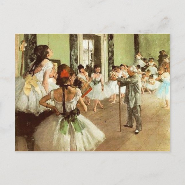Carte postale Classe Danse 2 (Devant)