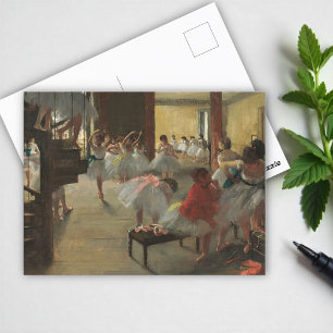 Carte Postale Classe Danse, Degas Art