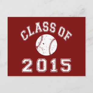Carte Postale Classe de baseball 2015