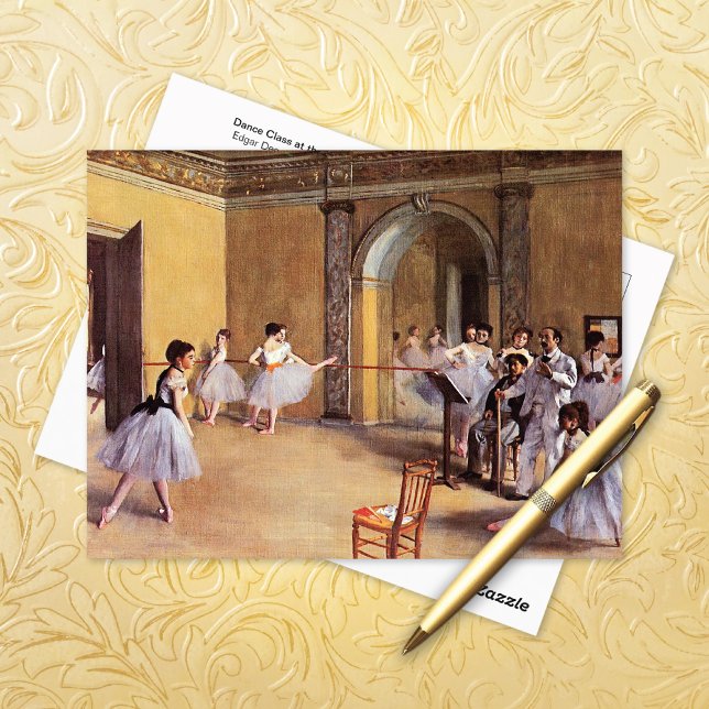 Carte Postale Classe de danse à l'Opéra Edgar Degas (Créateur téléchargé)