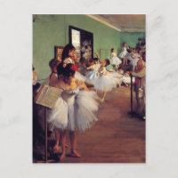 Classe de danse par Edgar Degas