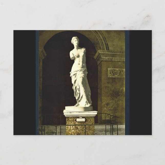 Carte Postale Classe Louvre, Vénus de Milo, Paris, France (Devant)