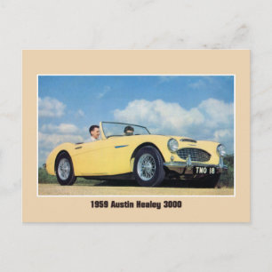 Carte Postale Classic 1959 voiture de sport britannique converti