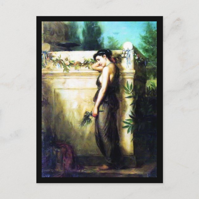 Carte postale - Classic Art Waterhouse 4 (Devant)