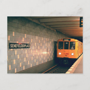 Carte Postale Classic U-Bahn @Senefelderplatz