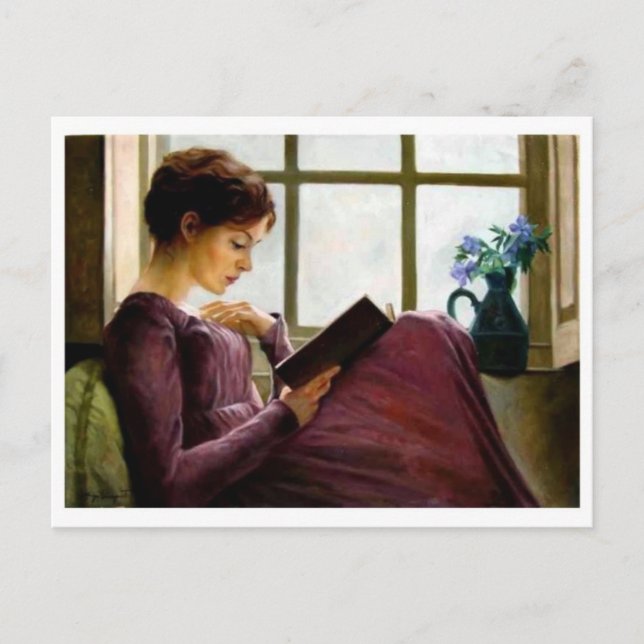 Carte postale classique de peinture (Devant)