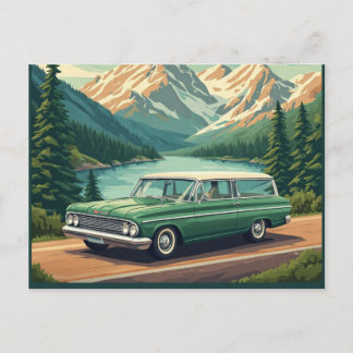 Carte Postale Classique de route de montagne Colorado Style de v