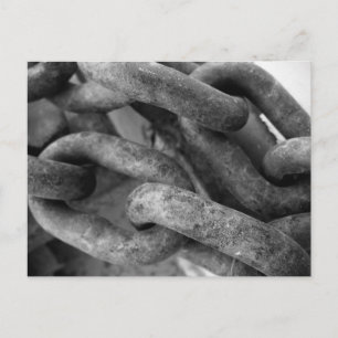 Carte postale classique en noir et blanc