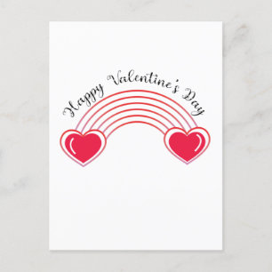Carte Postale Classique Heureuse Sainte-Valentin