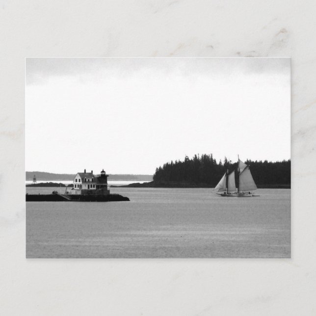 Carte postale classique Rockland Harbour (Devant)