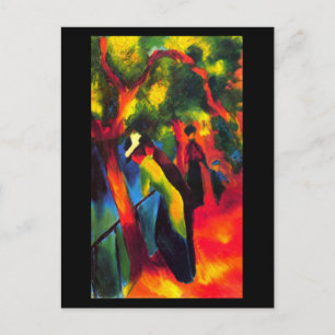 Carte postale classique/Vintage-août Macke 13