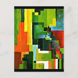 Carte postale - classique/Vintage Art-août Macke 2