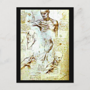 Carte postale classique/Vintage-Léonard de Vinci 1