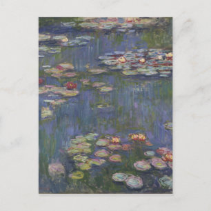 Carte Postale Claude Monet 1916 Lys d'eau Vintages