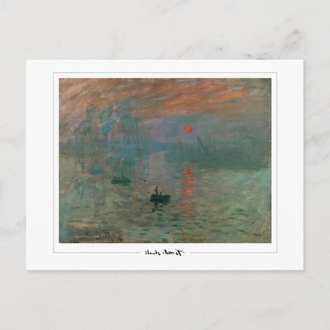 Carte Postale Claude Monet #668 - Art (Devant)