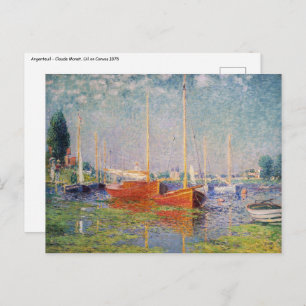 Carte Postale Claude Monet - Argenteuil