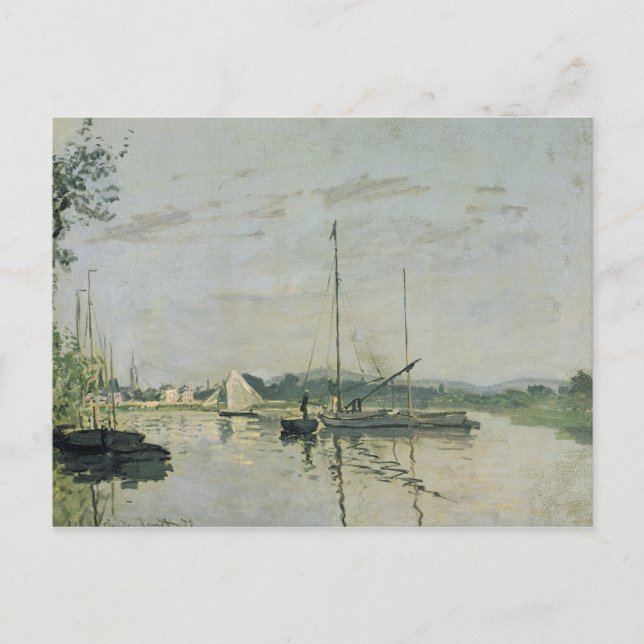 Carte Postale Claude Monet | Argenteuil, 1872 (Devant)