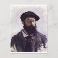 Claude Monet - Autoportrait à Beret 1886