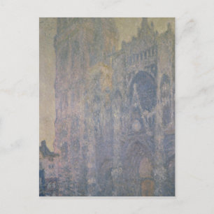 Carte Postale Claude Monet Cathédrale de Rouen, Harmonie en bl