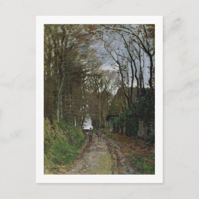 Carte Postale Claude Monet | Chemin en Normandie (Devant)