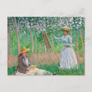 Carte Postale Claude Monet - Dans les bois à Giverny