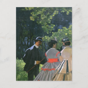 Carte Postale Claude Monet   Dejeuner sur l'Herbe, Chailly