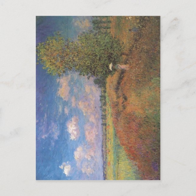 Carte Postale CLAUDE MONET L ? t ? . Champ de coquelicots (Klats (Devant)