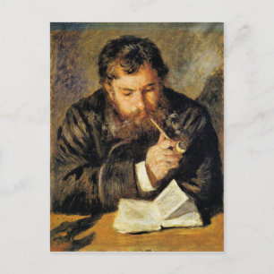 Carte Postale Claude Monet (La Liseuse) par Renoir